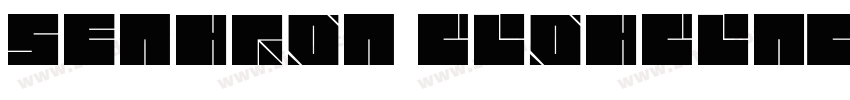 Senkron BlokBlack字体转换